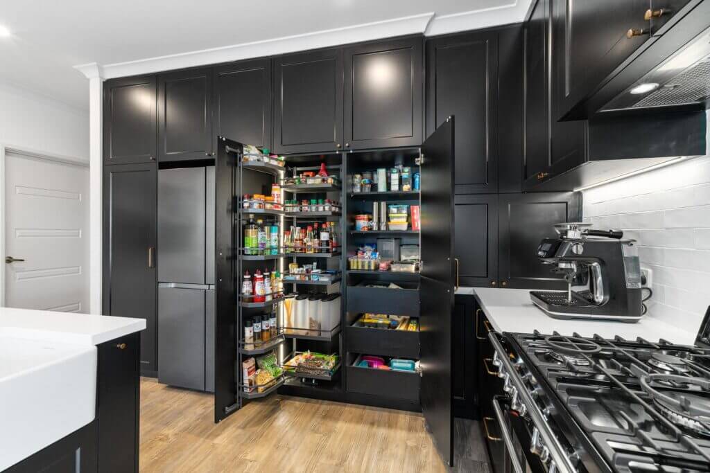 Modern Kitchen With Smart Storage System