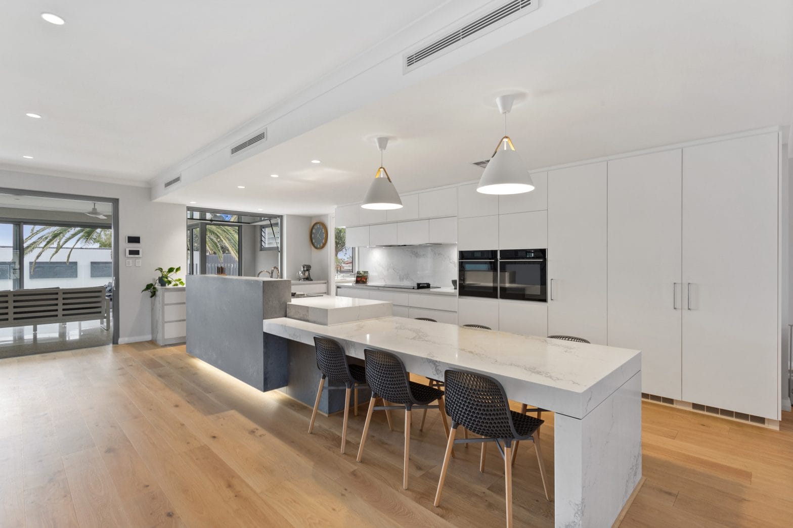 modern contemporary kitchen renovation in City Beach