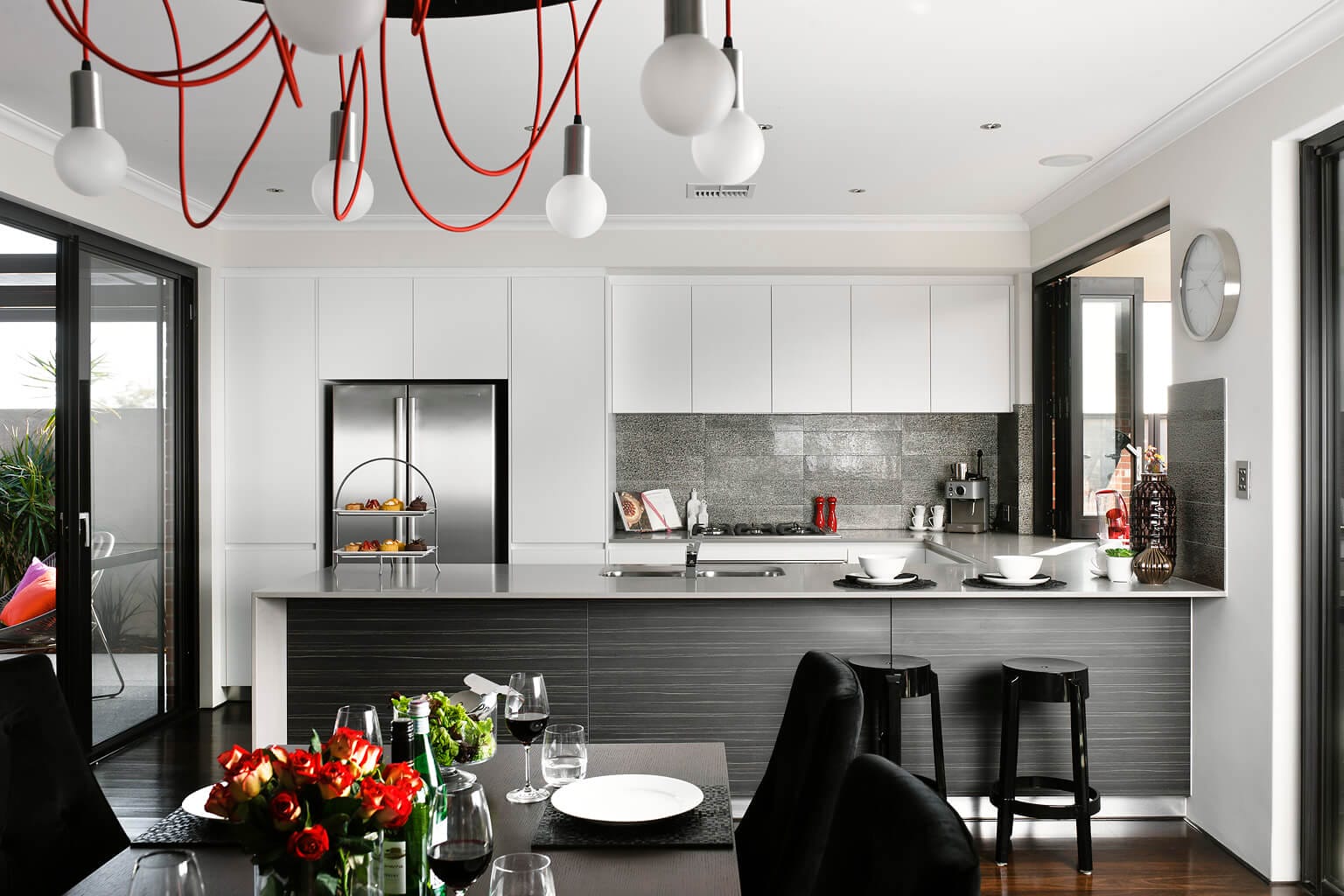 Incorporating Industrial Kitchen Design Into a Traditional Space